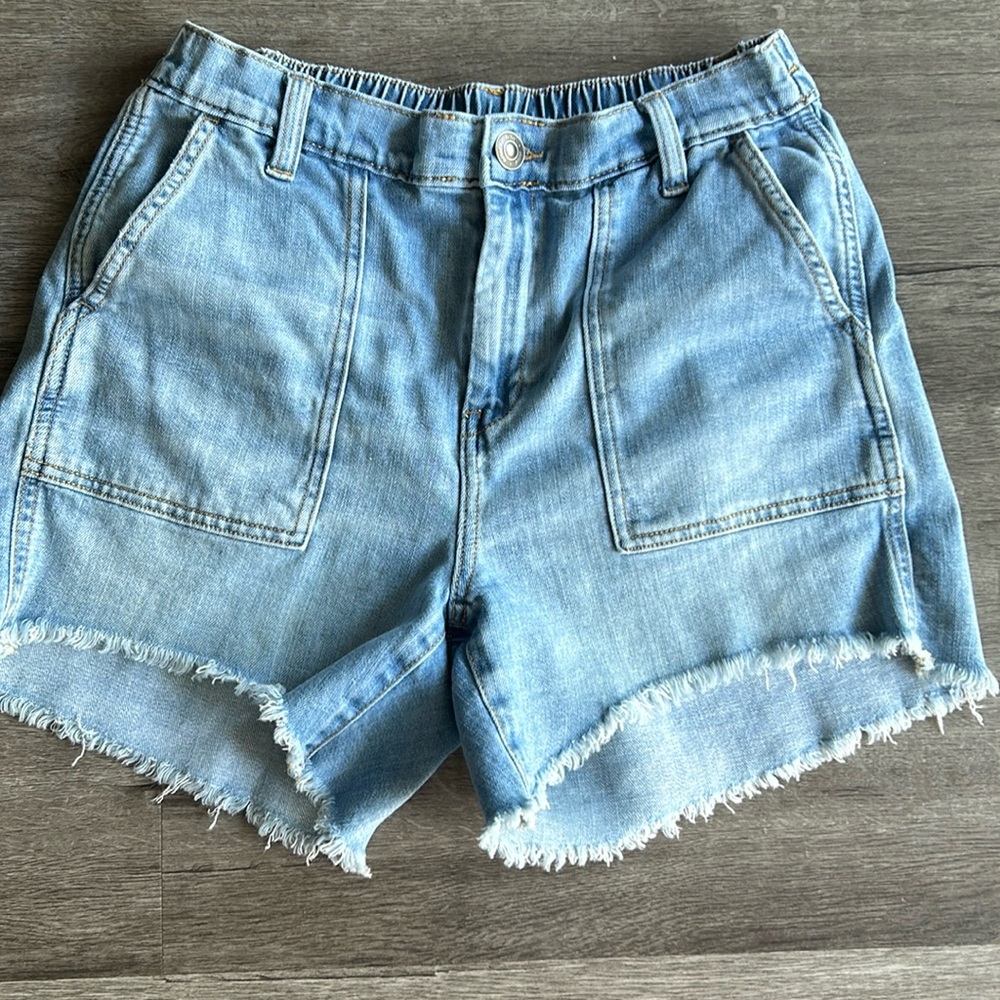 Aerie Denim Jean Shorts Cutoffs M